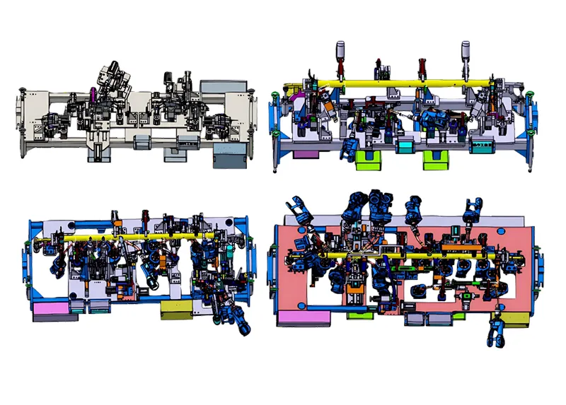 Inspection Tools-Common Inspection Tool Models for Automotive Skeleton Parts Assembly